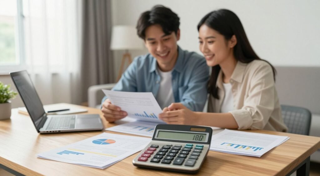 credit score and debt-to-income ratio