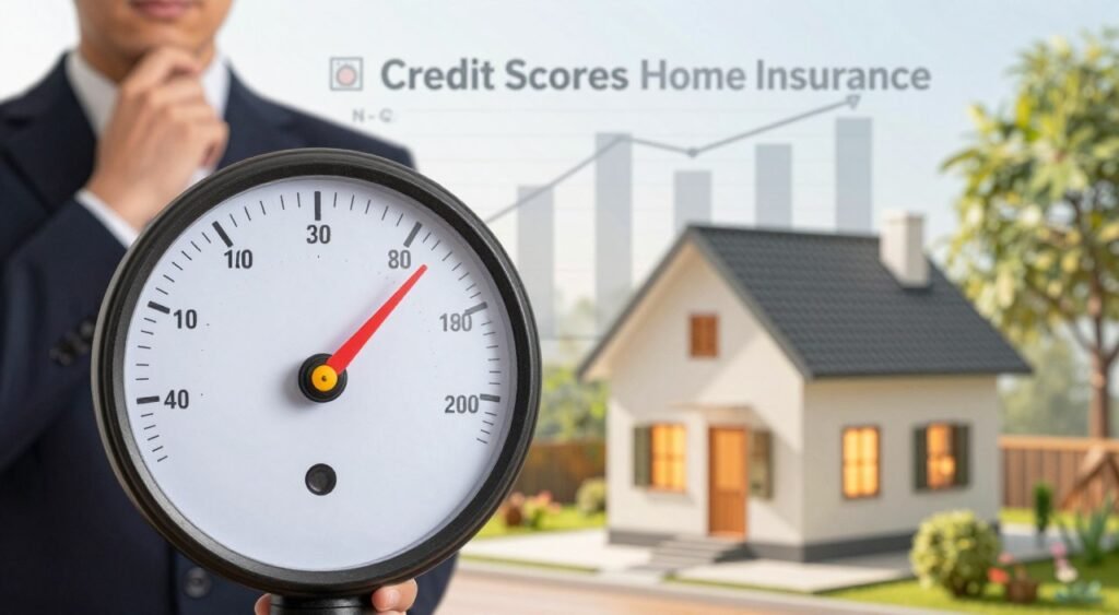 credit score impact on home insurance