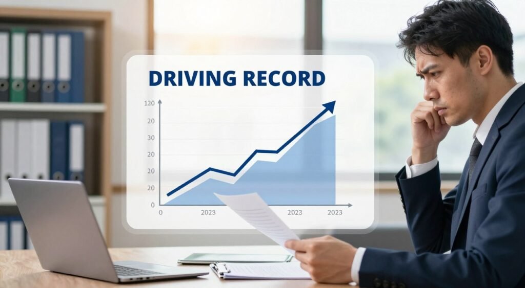 impact of driving record on premiums