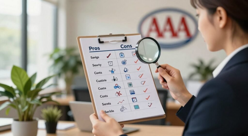 pros and cons aaa insurance