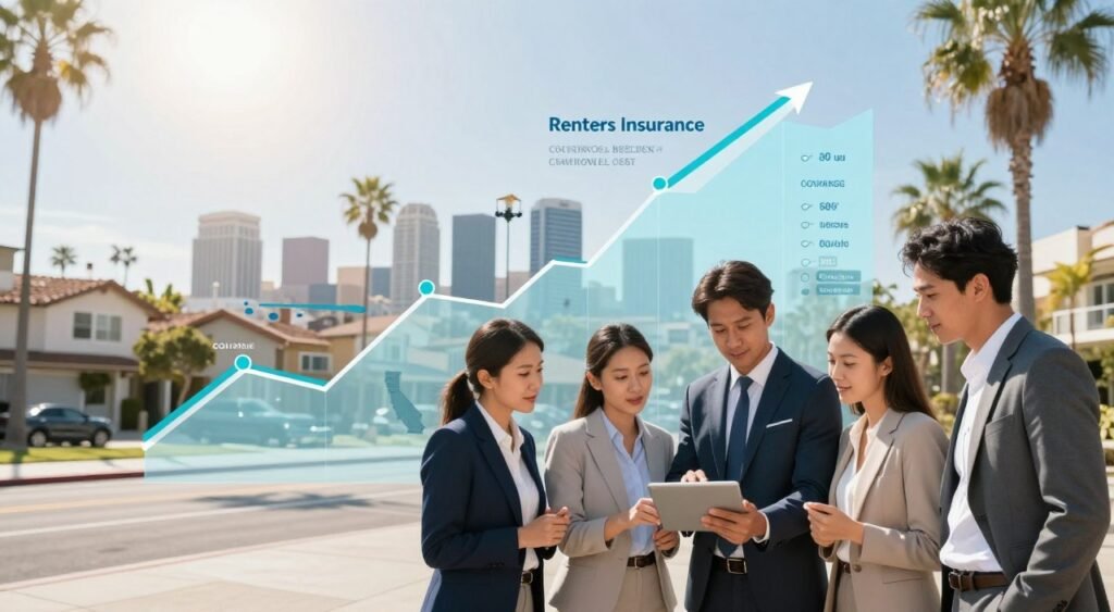 renters insurance trends california