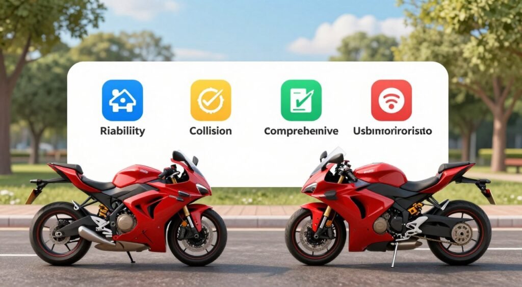 types of motorcycle insurance policies